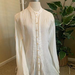 Delicate linen CP Shade Tunic
